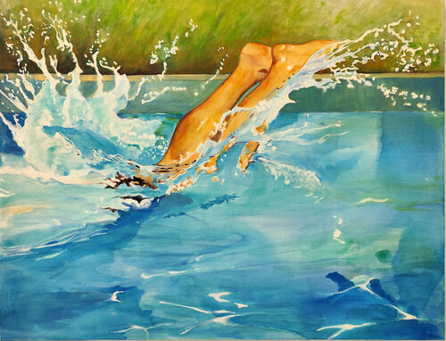 Jaïssement by Maude Ovize, Painting for Sale on Singulart