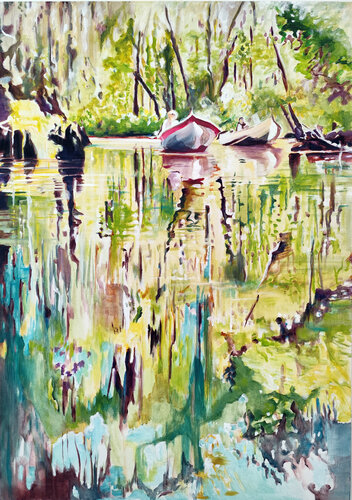 Eden 10 van Maude Ovize, Schilderij te koop op Singulart
