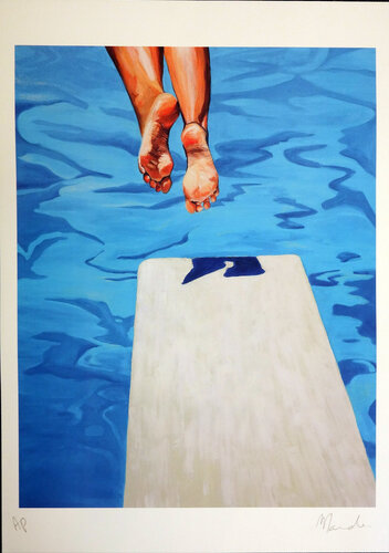 le plongeoir de Maude Ovize, Digital a la venta en Singulart