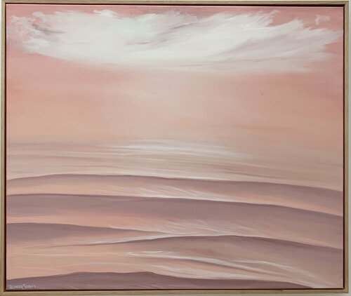 Everything's Lookin Peach Now van Alanah Jarvis, Schilderij te koop op Singulart
