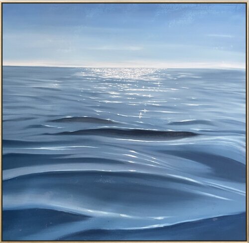 Summer Days down the Coast di Alanah Jarvis, Pittura in vendita su Singulart
