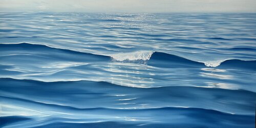Big Ocean Energy van Alanah Jarvis, Schilderij te koop op Singulart