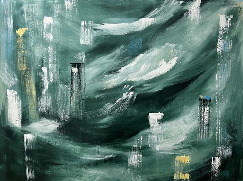 Evergreen Essence by Alanah Jarvis, Painting for Sale on Singulart