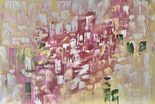A Garden Made of Smiles van Alanah Jarvis, Schilderij te koop op Singulart