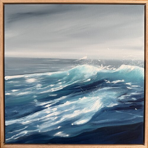 Light on the Waves van Alanah Jarvis, Schilderij te koop op Singulart