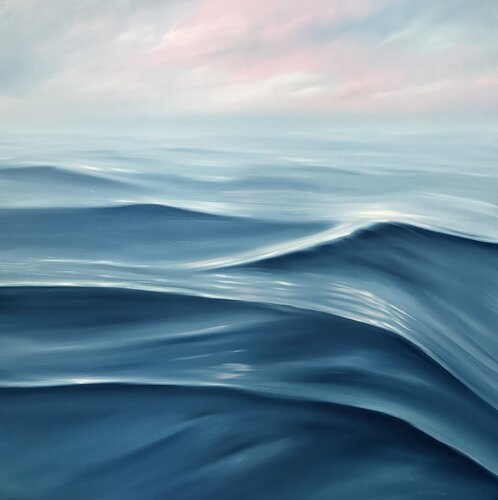 Glassout Morning Drift di Alanah Jarvis, Pittura in vendita su Singulart