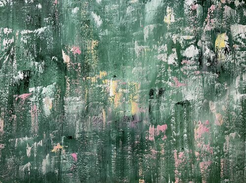 The Old Garden Waking Up di Alanah Jarvis, Pittura in vendita su Singulart