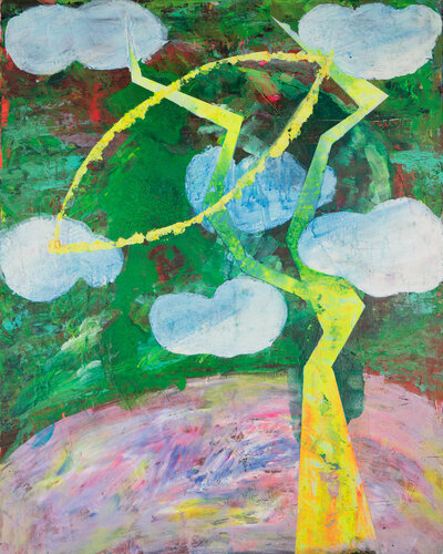 Reflections on Meditation: The Clouds von Eunice Kim, Malerei kaufen auf Singulart