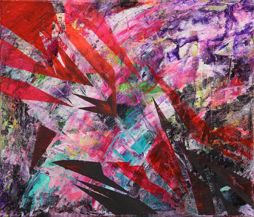 Reflections on Meditation: The Ship di Eunice Kim, Pittura in vendita su Singulart