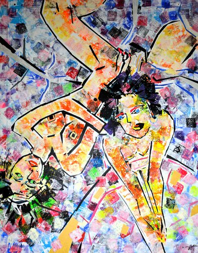 ArtGirls von Udo von Gelden, Malerei kaufen auf Singulart