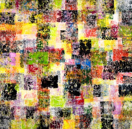 Abstrakt Farbenspiel von Udo von Gelden, Malerei kaufen auf Singulart