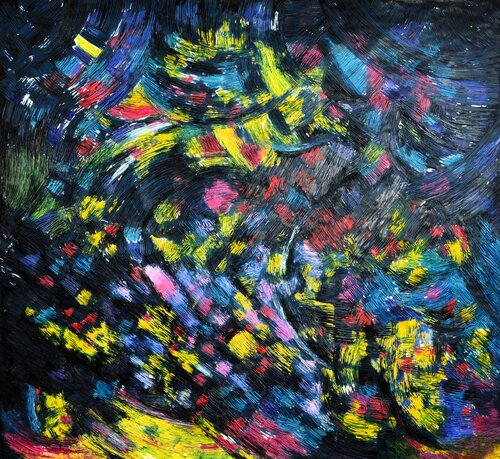 Abstract Line van Udo von Gelden, Schilderij te koop op Singulart