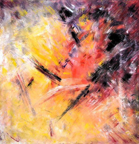 Abstrakt Farbenspiel by Udo von Gelden, Painting for Sale on Singulart