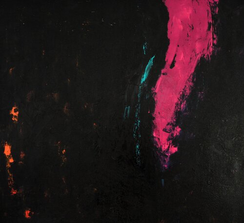 schwarz di Udo von Gelden, Pittura in vendita su Singulart