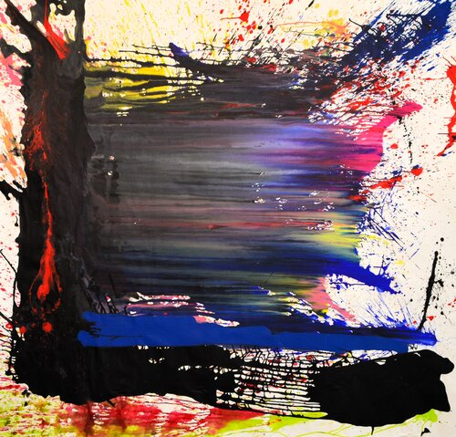 Abstrakt Nr. 666 by Udo von Gelden, Painting for Sale on Singulart