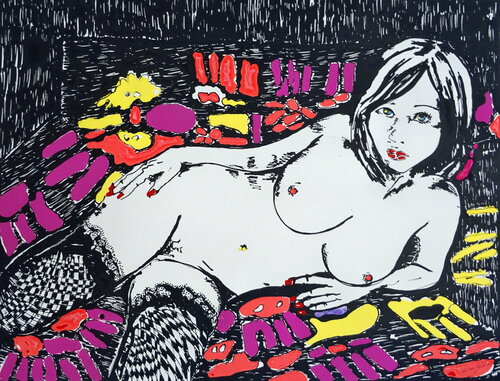 Woman di Udo von Gelden, Pittura in vendita su Singulart