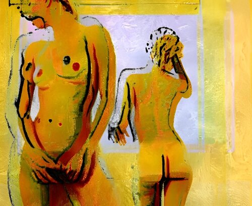 Akt Frauen van Udo von Gelden, Digitaal te koop op Singulart