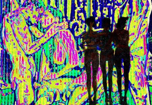 Akt Spiel by Udo von Gelden, Digital for Sale on Singulart