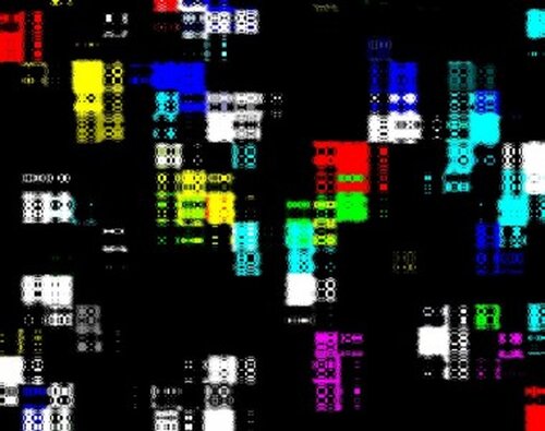 Abstrakt Farbenspiel di Udo von Gelden, Digitale in vendita su Singulart