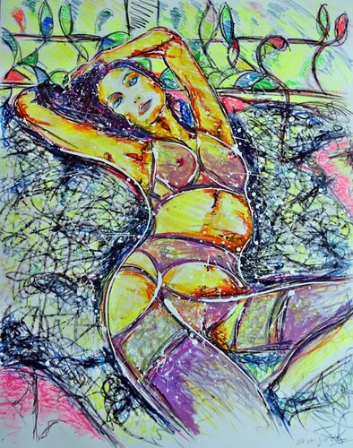 Leidenschaft van Udo von Gelden, Schilderij te koop op Singulart