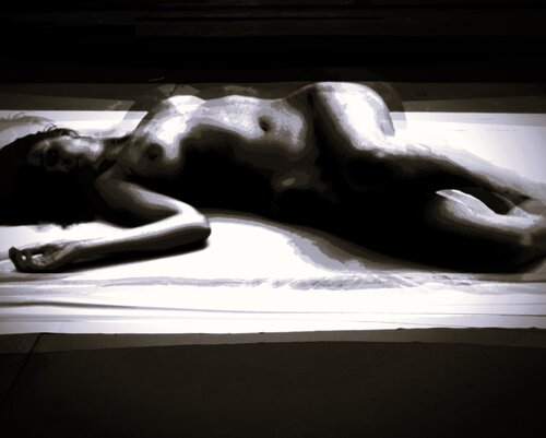 ArtGirl Akt Nr. 202505 di Udo von Gelden, Fotografia in vendita su Singulart