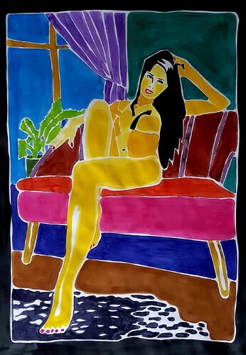 ArtGirls van Udo von Gelden, Schilderij te koop op Singulart