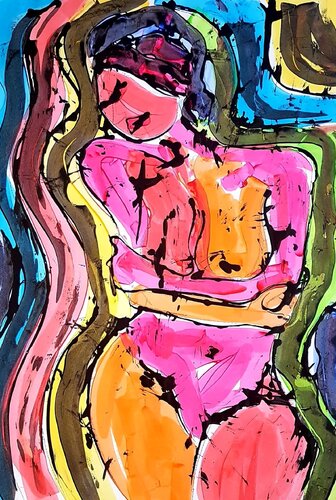 ArtGirls van Udo von Gelden, Schilderij te koop op Singulart
