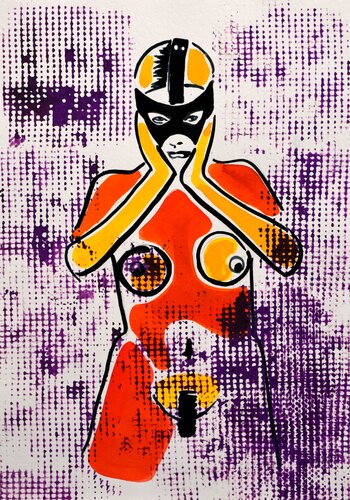 ArtGirls van Udo von Gelden, Schilderij te koop op Singulart