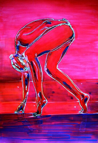 ArtGirls van Udo von Gelden, Schilderij te koop op Singulart