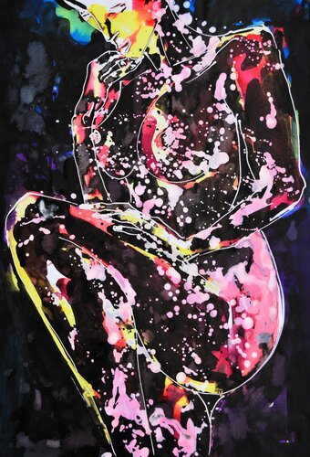 ArtGirls van Udo von Gelden, Schilderij te koop op Singulart