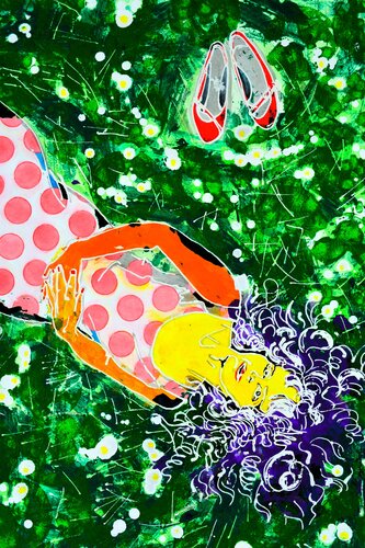ArtGirls par Udo von Gelden, Peinture en vente sur Singulart