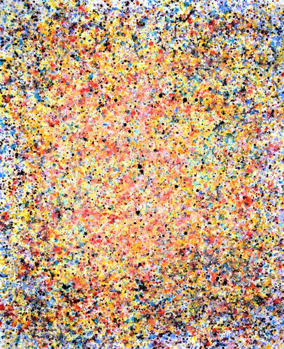 Abstrakt Farbenspiel 2026 April by Udo von Gelden, Painting for Sale on Singulart