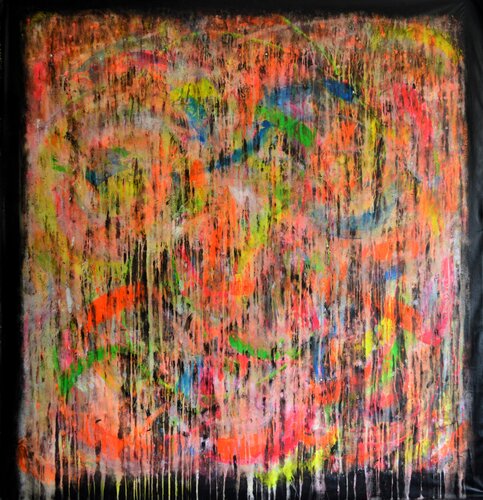 Abstrakt Color van Udo von Gelden, Schilderij te koop op Singulart