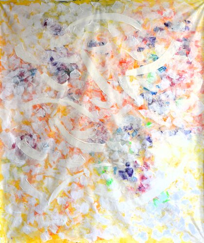 Abstrakt Farbenspiel 2026 Mai van Udo von Gelden, Schilderij te koop op Singulart