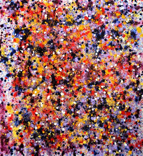 Abstrakt Farbenspiel 2026 Nr. 2345 by Udo von Gelden, Painting for Sale on Singulart
