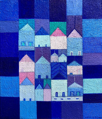 抽象画 油彩 風景画 Hyunah Kim 抽象画 油彩 風景画 Hyunah Kim Hyunah Kim Paintings - Buy Abstract