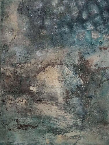 Den Mut zur Stille finden von Petra Knauer, Malerei kaufen auf Singulart