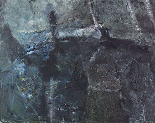 Dunkelheit und Licht van Petra Knauer, Schilderij te koop op Singulart
