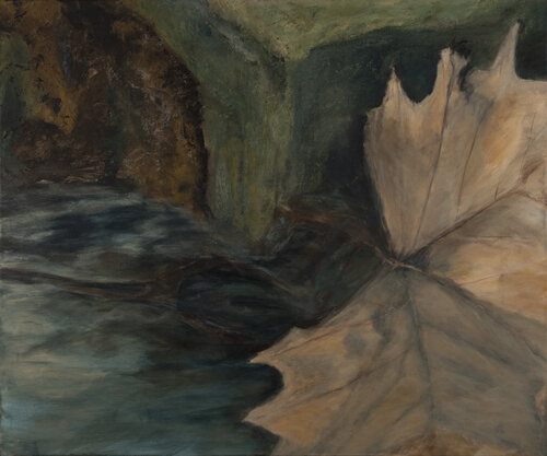 Stillleben am Bach van Petra Knauer, Schilderij te koop op Singulart