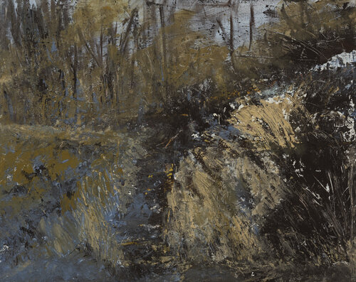 Landschaft Moor XII von Petra Knauer, Malerei kaufen auf Singulart