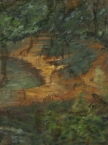 Landschaft Moor van Petra Knauer, Schilderij te koop op Singulart