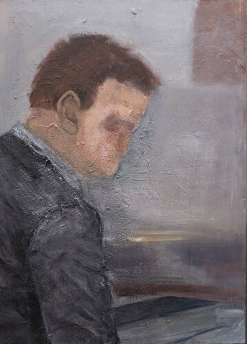 Wohin wendest du dich? by Petra Knauer, Painting for Sale on Singulart