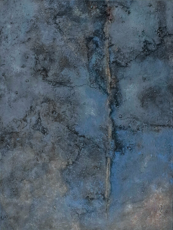 Das stille Blau zerfallener Himmel (R.M. Rilke) Petra Knauer