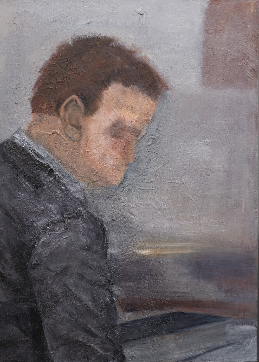 Wohin wendest du dich? Petra Knauer Original painting for sale