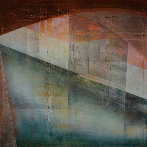 Im Dämmern der Vergangenheit IV (R. M. Rilke) di Peter Knauer, Pittura in vendita su Singulart