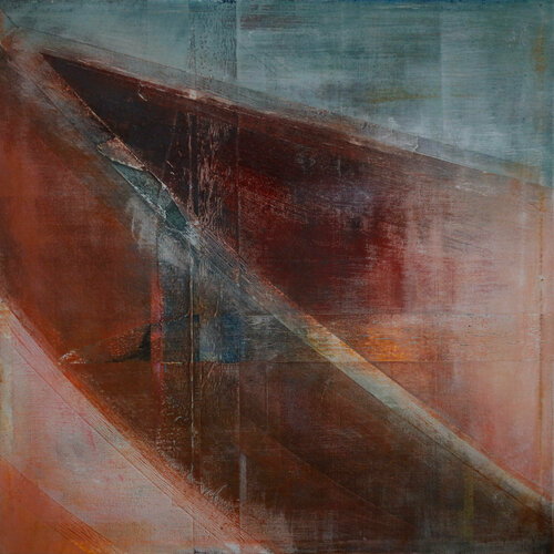 Im Dämmern der Vergangenheit III (R. M. Rilke) di Peter Knauer, Pittura in vendita su Singulart