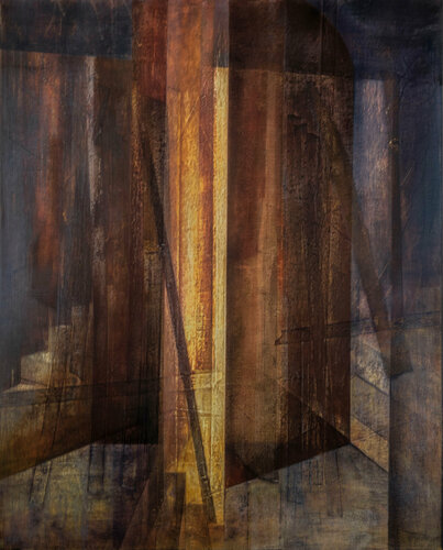 Licht - Zärtlichkeit des Raumes I di Peter Knauer, Pittura in vendita su Singulart