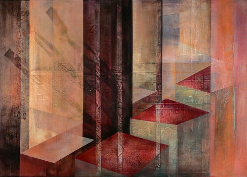 Licht - Zärtlichkeit des Raumes VI de Peter Knauer, Pintura a la venta en Singulart