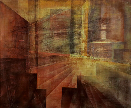 Verwischt im Strom der Zeit IV de Peter Knauer, Pintura a la venta en Singulart