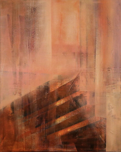 Licht - Zärtlichkeit des Raumes V de Peter Knauer, Pintura a la venta en Singulart